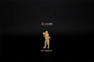 1/72 modern"War correspondent"1 man group model(3D printed Soldier)