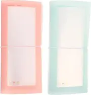 VINTORKY Decals Collecting Album Sticker Storage Book 2pcs Sticker Organizer Fixed Binding for Tidy Storage