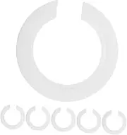 6pcs Lamp Shade Adapter Rings Reducer Washer for Safe Light Shade Connection Homes Offices and Retail Spaces