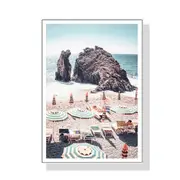 50Cmx70cm Landscape Art Prints White Frame Canvas Wall Wall Art
