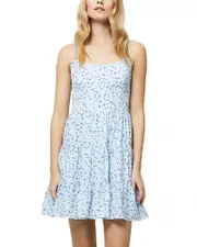 French Connection Kiva Tiered Mini Dress