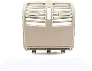 Rear Center Trim Air Conditioning Outlet Vent Panel Frame Compatible For Mercedes CLS W218 CLS300 CLS350 2012 2013 2014 2015 2016 2017 2018(Light Beige)