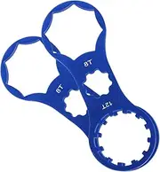 NULYLU 2pcs Bicycle Repair Tools Bike Fork Cap Tool Bicycle Fork Cap Wrench Bike Fork Socket Tool Fork Tool Spanner Removal and Installation Tool Bicycle Front Shock Dust Cover