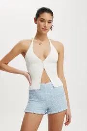 [Cotton On Women] Cotton On Women - Billie Bloomer Short - Serene blue 10 SERENE BLUE