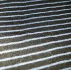 Vintage America 1/4 Button Long Sleeve Stripe Shirt E53