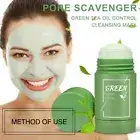 Poreless Green Tea Purifying Clay Stick Mask Acne Blackhead Remover Cleansing