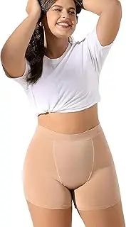 [Goat Union] Period Underwear 2” Boy Short/Boxer Briefs, Hi-Waisted & Heavy Flow, Bamboo Spandex w/Organic Cotton Lining