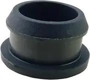5Pcs Rubber Stopper Sealing Plugs, Black Silicone Rubber Cap Hole Plugs, Dia 10.5mm~30mm Snap-on Seal Stoppers for Flask(23mm)