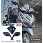 HONDA 包裝變化本田 VARIO 110 125 TECHNO 後視鏡點擊泰國加遮陽板丙烯酸材料加膠 3M 雙面膠帶