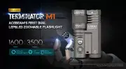 ACEBEAM Terminator M1 Dual Head LEP/LED Flashlight 6500K Cool White