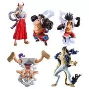 BANDAI ONE PIECE KING OF ARTIST YAMATO LUFFY GEAR 4 & 5 LUCCI 5 Types Figure New