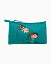 Vera Bradley x Peanuts Charlie Brown Whimsy Trapeze Cosmetic Case FALL MEADOW