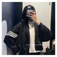 在飛比找蝦皮購物優惠-Linda❤️代購 Adidas 女 立領外套 休閒 短版 