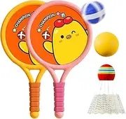 Outdoor Kids Badminton Racket - 1 Pair Kids Outdoor Badminton Racket Sport Toy | Boys Girls Game Children Aged Three Multifunctional Fun for Starting School Day