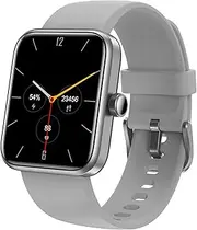 TOZO 40mm Mini Rectangular Face Smart Watch Alexa Built-in Fitness Tracker with Heart Rate/Blood Oxygen/Sleep Monitor 5ATM Waterproof HD Color Touchscreen for Women Compatible with iPhone&Android