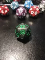 MTG D20 Dice Golgari Guild Die Black Green Rare Magic The Gathering