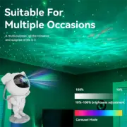 NEW LED Astronaut Starry Star Galaxy Projector with Remote Kids Room Night Light