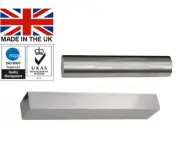 1/2" Sq x 3" M2 HSS Toolbit. Precision Ground High Speed Steel. Square