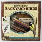 How To Draw Backyard Birds Kit - Tips To Attract Sketch Draw Birds (w/ supplies)