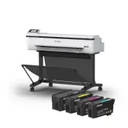 EPSON SCT5160M Large Format Printer & E40U Inks