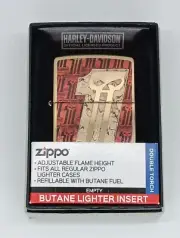 Zippo Harley Davidson #1 48361 "Double Torch" refillable Butane Lighter