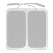 10x5cm 2.0mm Pin Non-Woven Electrode Pads Sheet Reusable For Tens Machine B