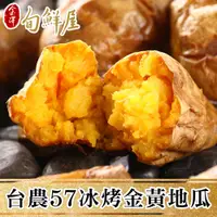 在飛比找PChome24h購物優惠-任-台農57冰烤金黃地瓜(250g/包)