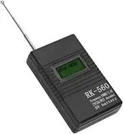 Portable Frequency Counter, Accurate RK560 50MHz-2.4GHz Frequency Counter Meter Portable Handheld Radio Frequency Testing, for Two Way Radio Walkie Talkie Decoder