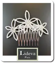 Side Comb Bridal Haar-Kamm-Kristall Wedding Plug Comb Slides