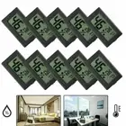 50/100 PCS Digital LCD Indoor Temperature Humidity Meter Thermometer Hygrometer