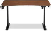 TTRacing Titus Smart Desk Ergonomic Standing Desk Electric Height Adjustable PC Gaming Desk Table (Walnut, 1.4M)