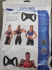 AAROND Posture Corrector For Men And Women - Adjustable Back Brace size small