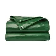 Heavy Duty Tarpaulin Tarp Waterproof Canvas Camping Sheet Cover Tent Sunproof