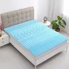 Deluxe Memory Foam Mattress Topper 7-Zone 8cm Thick Cool Gel Bamboo Fabric 60D