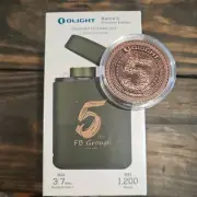 Olight Baton 3 Premium 5th year facebook exclusive, includes Coin