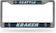 Rico FCGL10401 Seattle Kraken Bling Chrome Frame