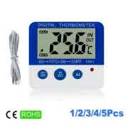Digital Freezer/Fridge Thermometer with Magnet and Stander Freezer LED Alarm ℃/℉