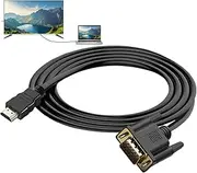 HD to VGA Adapter Cable - HD to VGA Cable for Monitor | Stable Transmission Computer Peripherals for Monitor TV PC Laptop Desktop Computer
