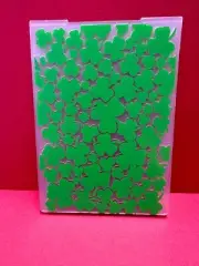 CC Shamrock Embossing Folder Clover Patrick’s Day, Irish Spring Leprechaun Cards