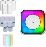 Namolit Mini Pocket Printer Convenient Thermal Printer for Students Wireless Printer No Ink Needed Set 2