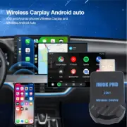 New Plug and Play Type-C/USB Mini 2 in 1 Box Carplay For Apple iOS Android Auto