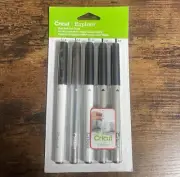 CRICUT BLACK MULTI PEN SET FOR MAKER & EXPLORE AIR 2 MACHINES 5 PCS SEALED NEW