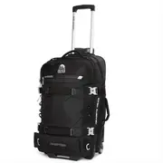 Granite Gear Water-Resistant Wheeled Duffle With Backpack Strap G2026-0001 Black