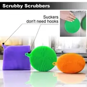 Scrubby Scrubbers silicon sponge Better than sponge Dishwashing Mildew-Free Cleaning