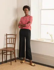 Cornwall Linen Trousers Black Women Boden