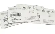 LOT 100 Sprint Boost Virgin Nano Sim wholesale prepaid post SIMGLW436C