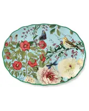 Certified International Flora Oval Platter