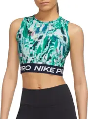 NIKE PRO WOMEN'S DRI FIT ALL OVER PRINT TANK TOP SMALL