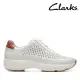 【Clarks】女鞋 Tivoli Grace 微尖頭充孔綁帶設計輕盈休閒鞋 運動鞋(CLF76419C)