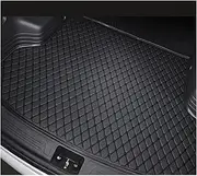Car Boot Protector for Nissan for Livina 2018 2017 2016 2015 2014 2013 Car Trunk Mats Rear Trunk Tray Liner Car Trunk Mats(Black with Black)